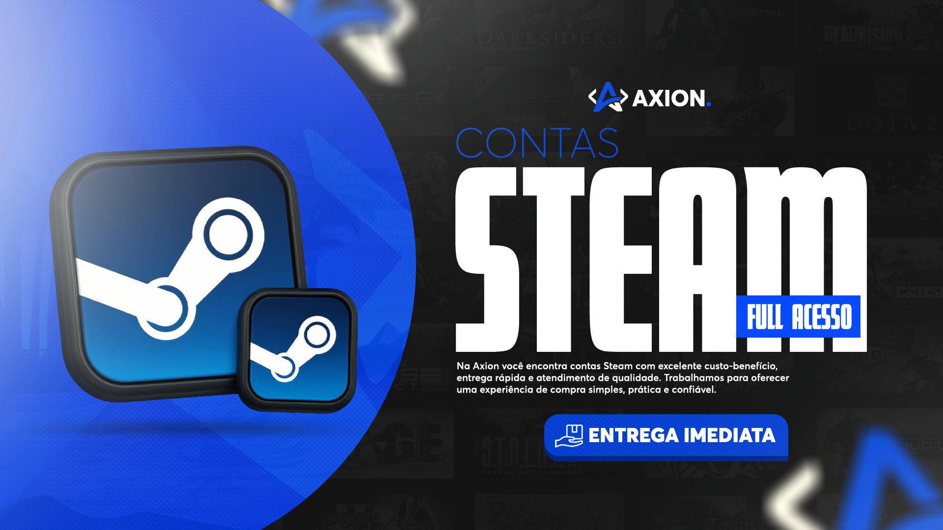 Steam — Full Acesso